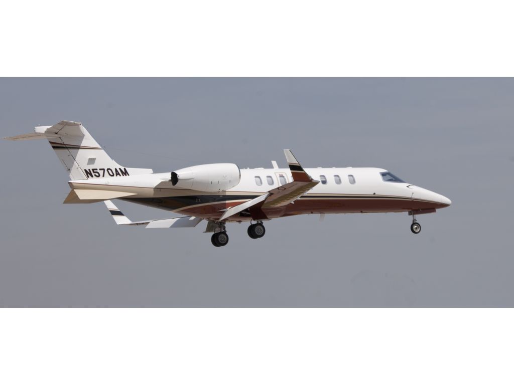 Learjet 45 (N570AM) - No location as per request of the aircraft owner.