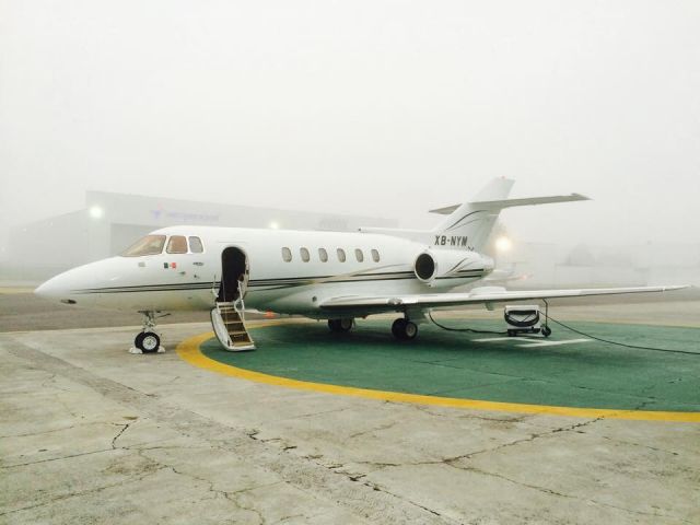 Hawker 800 (XB-NYM)