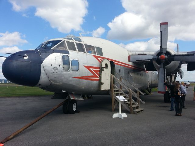 FAIRCHILD (1) Flying Boxcar (N8093) - The 1953 Fairchild C-119G Flying Boxcar - 9/22/13 