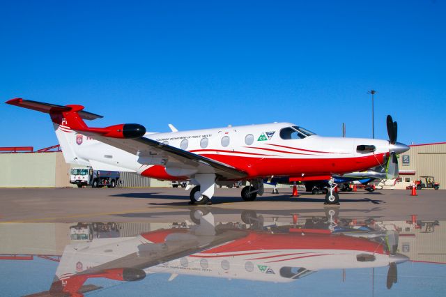 Pilatus PC-12 (N327SF) - Supporting TFS wildland fires.