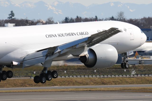 Boeing 777-200 (B-2071) - China Southern Cargo B-2071 Boeing 777-200 Test Flight