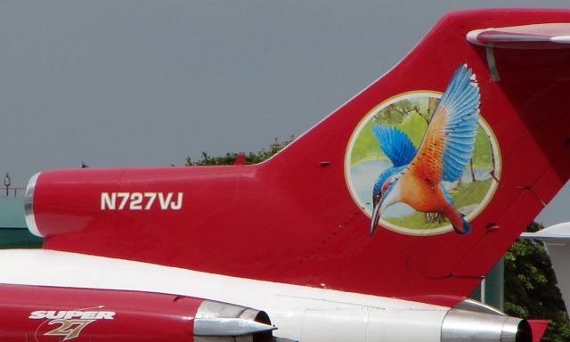 Boeing 727-100 (N727VJ) - B727 of Indian Airline , Kingfisher at Luton UK