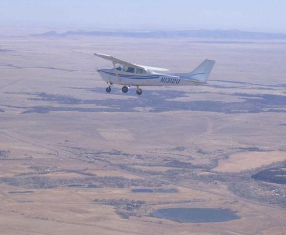 Cessna Skyhawk (N1312U) - Over southern Colorado.