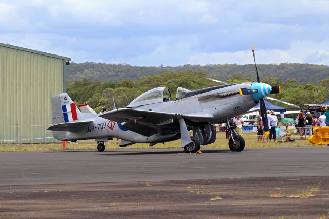 North American P-51 Mustang (VH-MFT) - Great Eastern Fly In, Evans Head Airfield 2013