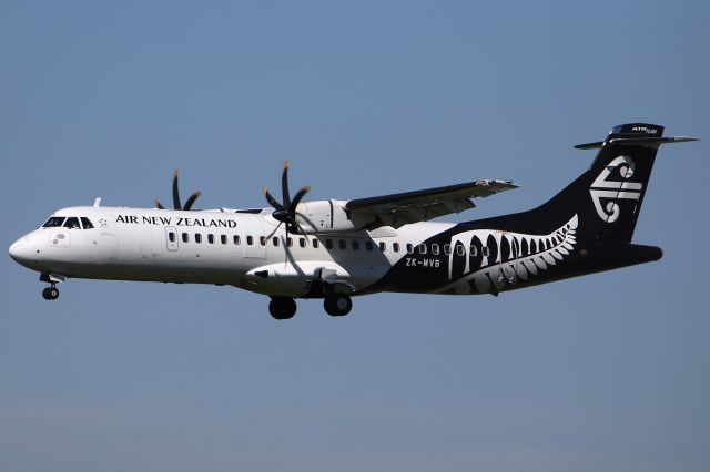 Aerospatiale ATR-72-600 (ZK-MVB) - on 15 September 2018