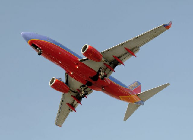 — — - One of the hundreds of Southwest B 737s landing at San Diego on 5/27/2012