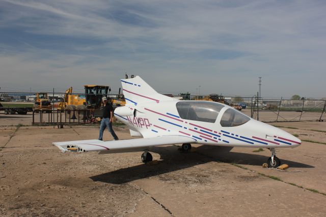 Beechcraft Premier 1 (N41PP) - Prescott Pusher at the Kansas Air Museum in Wichita.