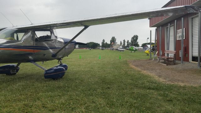 Cessna Commuter (C-FJBN) - Swift Fuel booth at the ultralight field, OshKosh 2016