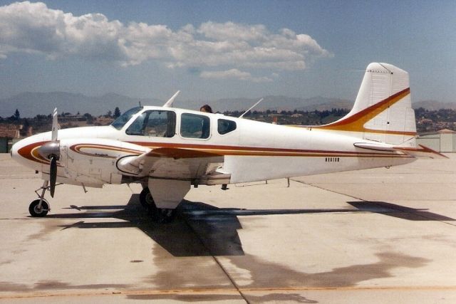 Beechcraft Travel Air (N9610R) - Seen here in Jun-97.