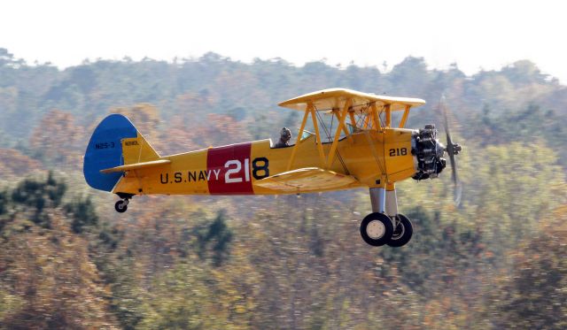 N218DL — - 1943 Boeing B75N1 Falcon Field-Peachtree City, Ga.