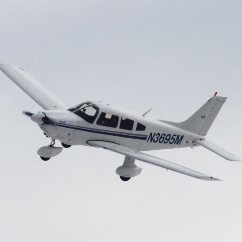 Piper Cherokee (N3695M) - Over Lake Monomonac, New Hampshire