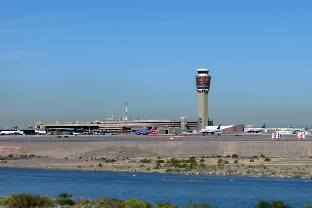 — — - Feb. 20, 2009 - PHX as seen from the south, near 40th Street and University Drive