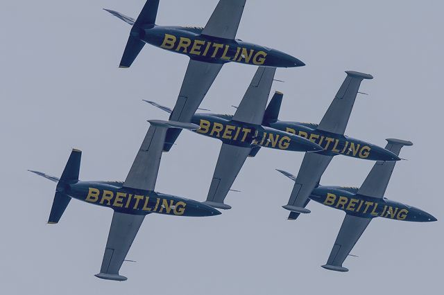 Aero L-39 Albatros — - The Breitling Jet Team, JAPAN TOUR in KOBE.  #1 #8 #7 #5 #3<br>May 6, 2013