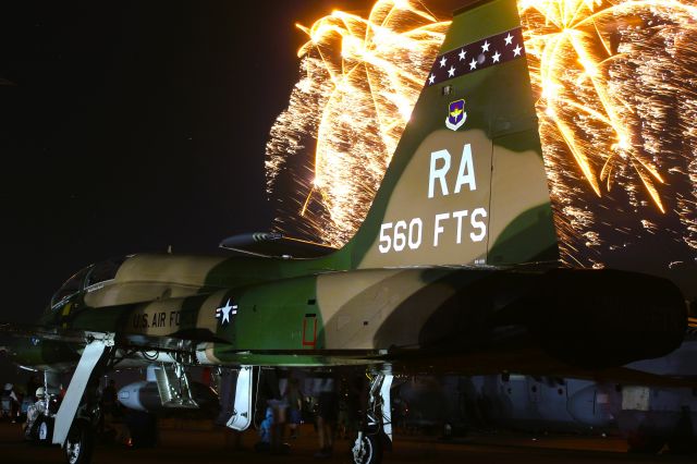 Northrop T-38 Talon (AFR688191) - Randolph AFB Texas Talon & Saturday Night Fireworks Display AirVenture. 