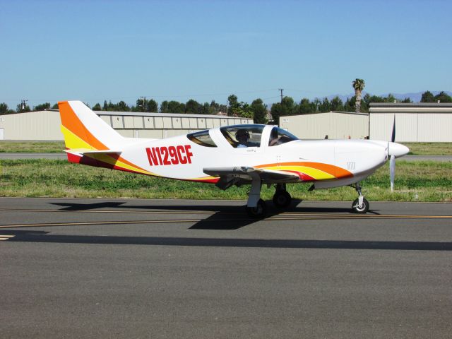 STODDARD-HAMILTON Glasair (N129CF) - Taxiing at Fullerton