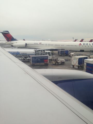 McDonnell Douglas MD-88 (N904DL) - Frigid bird at KJFK