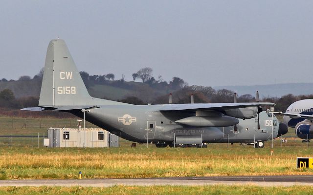 Lockheed C-130 Hercules (16-5158) - usn c-130t 165158 at shannon 8/2/17.