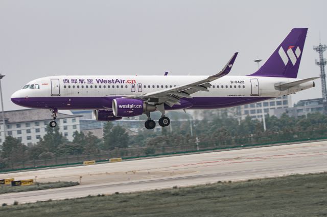 B-8422 — - A320-214(B-8422) Landing