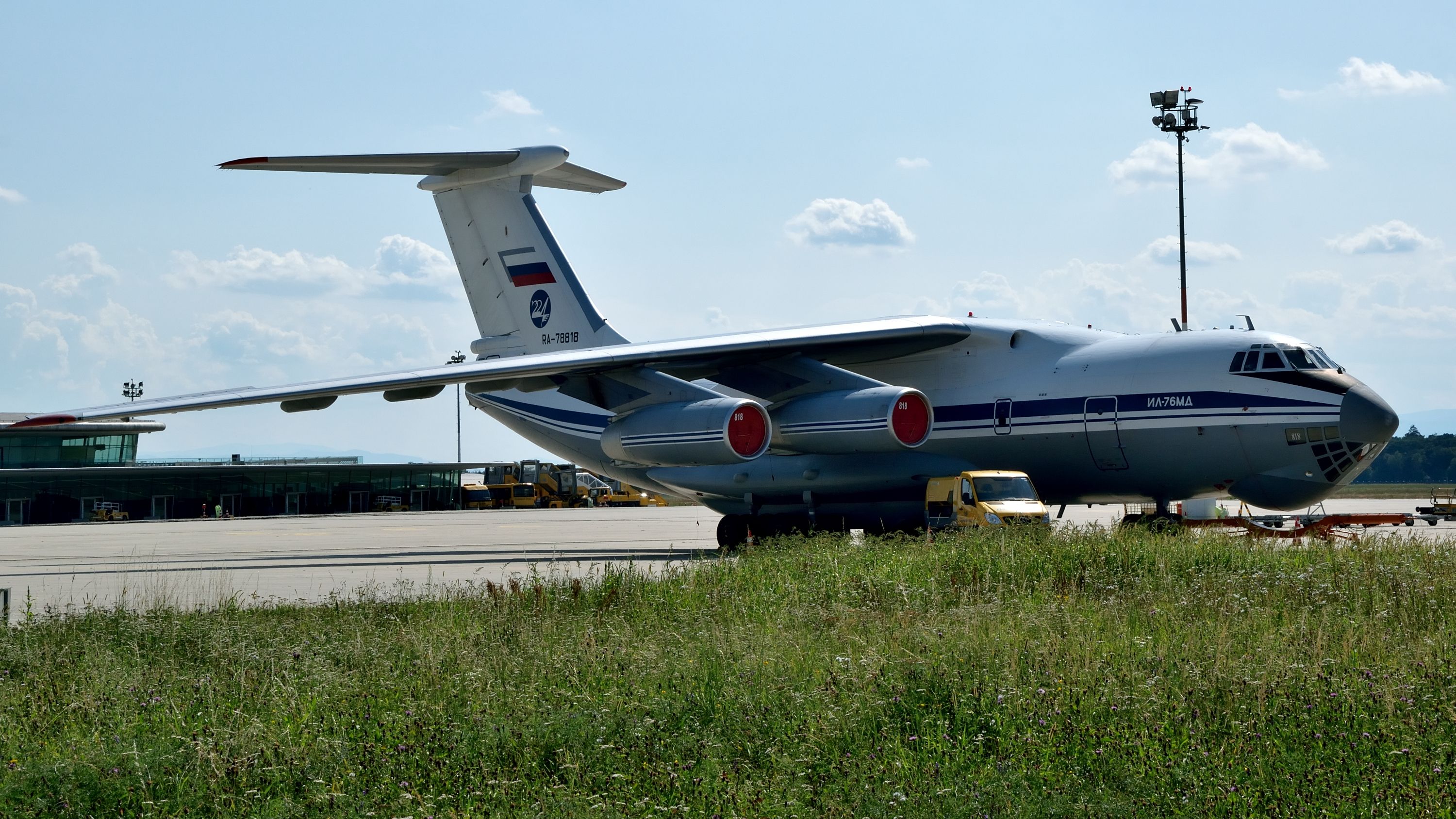 Ilyushin Il-76 (RA-78818) - Graz/Austria - Thalerhof - 2018-05-17
