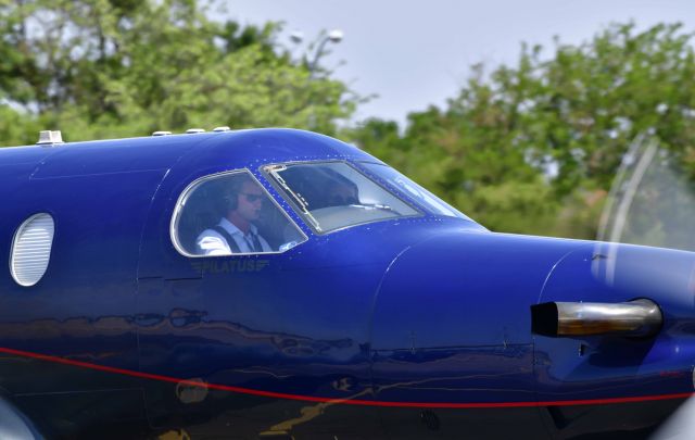 Pilatus PC-12 (N927JC) - Advanced Airliner leaving the terminal. 4/29/2022