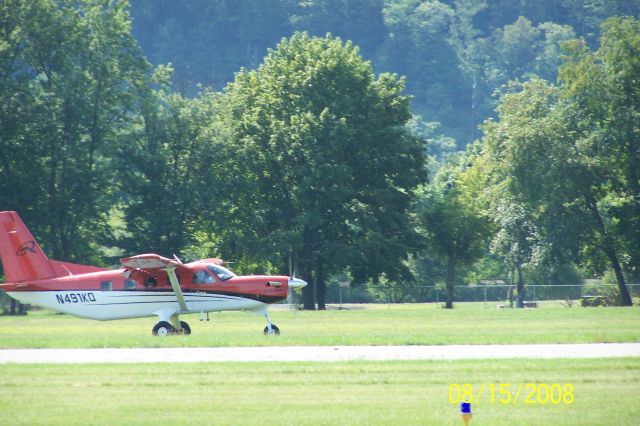 Quest Kodiak (N491KQ) - New Tribes Mission Quest Kodiak at LHV on 8/15/08.