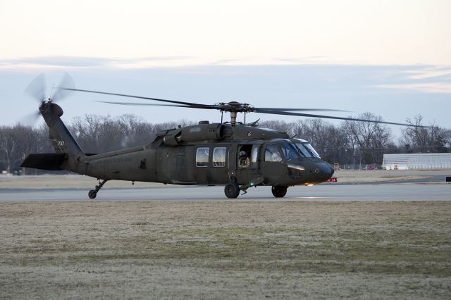 Sikorsky S-70 (8223737) - RON arrival. February 2014