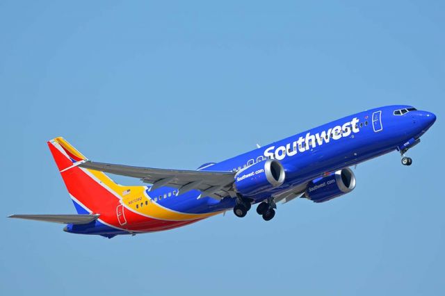 Boeing 737-800 (N8708Q) - Southwest Boeing 737-8 Max N8708Q at Phoenix Sky Harbor on October 10, 2017. 