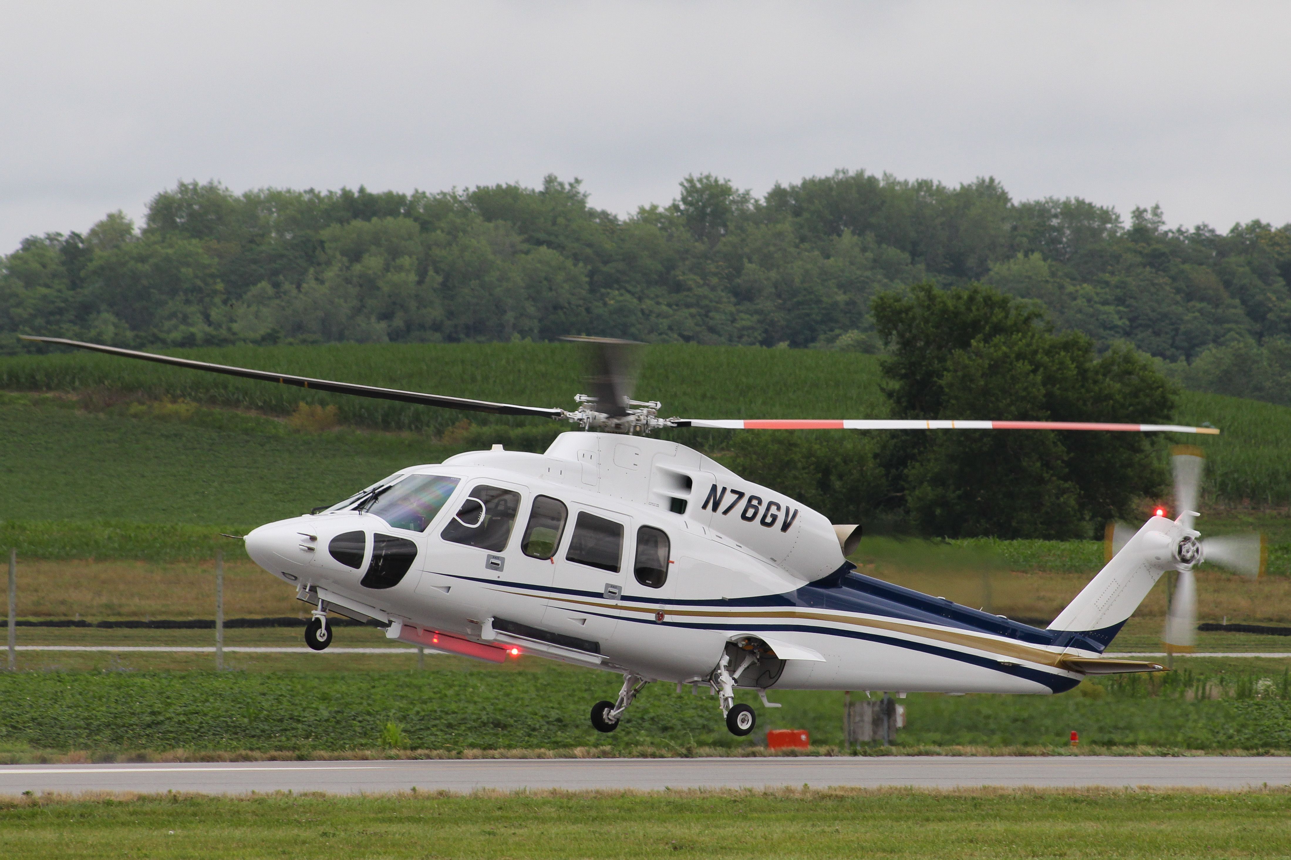 Sikorsky S-76 (N76GV) - View at full for best quality.