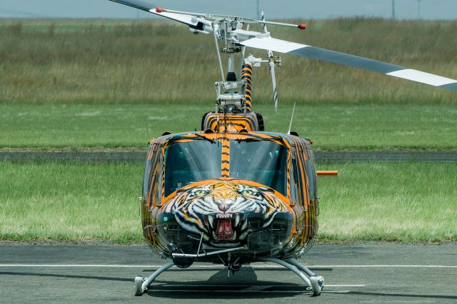 Bell UH-1V Iroquois (ZS-HGC) - Front view of the Bell UH-1H Iroquois.