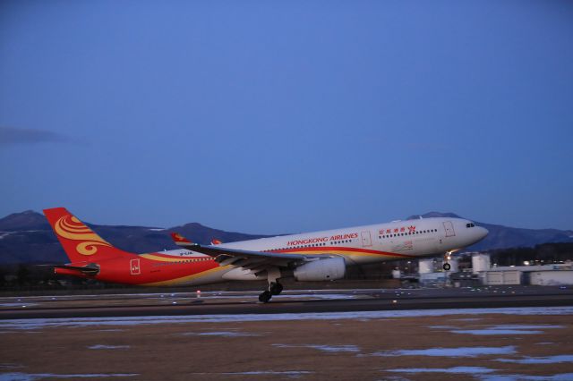 Airbus A330-300 (B-LHL) - January 04, 2024:HKG-HKD.