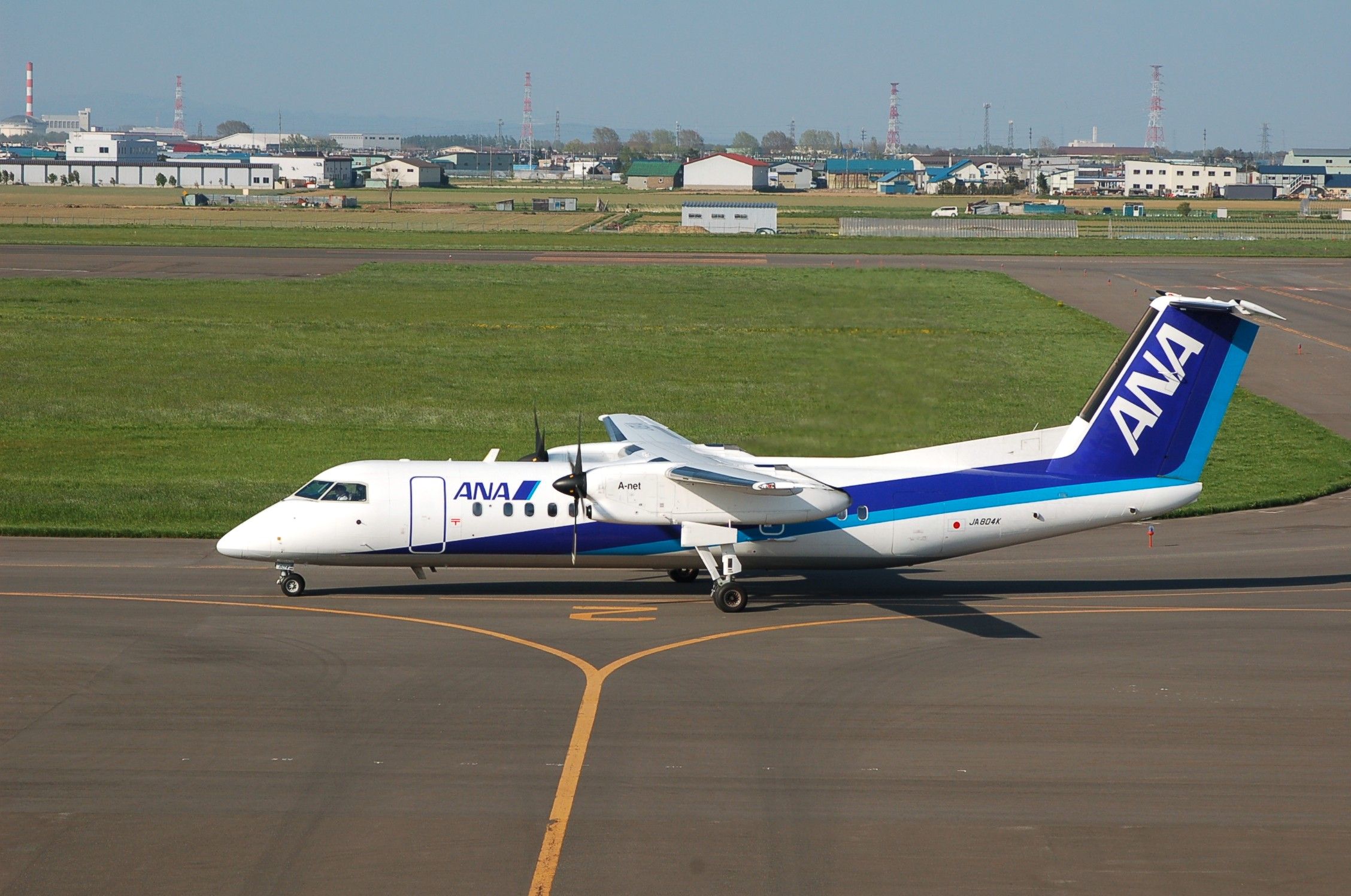 de Havilland Dash 8-300 (JA804K) - DHC-8-314Q Dash8 AIR NIPPON NETWORK