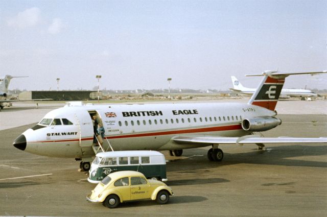 British Aerospace BAC-111 One-Eleven (G-ATPJ) - 1968 at Düsseldorf (EDDL)