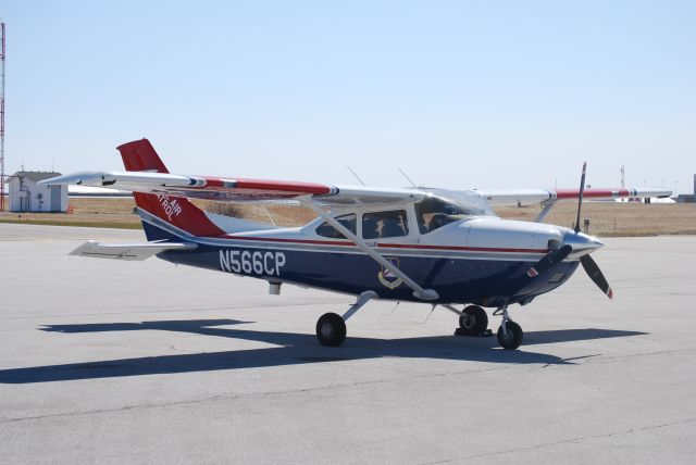 Cessna Skylane (N566CP) - C182 on AvFlight's ramp 