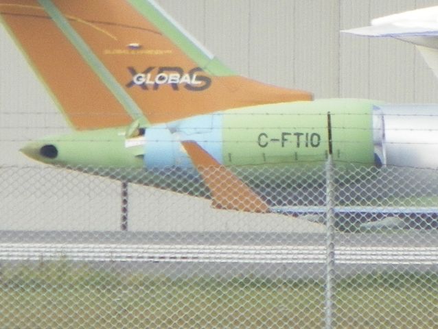 C-FTIO — - XRS Global Express First Vision Test A/C