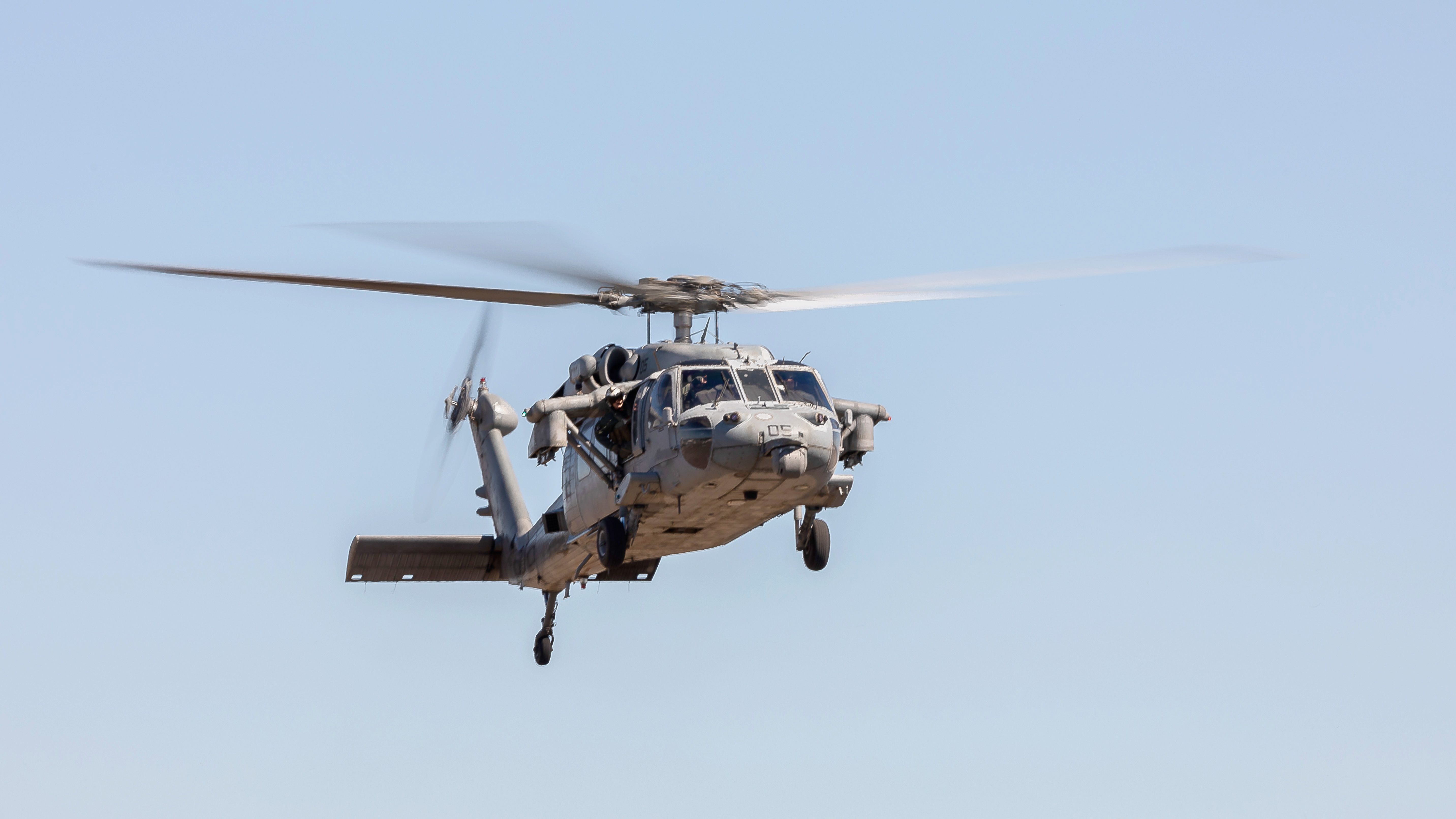 — — - Sikorsky MH60R I think.  US Navy.