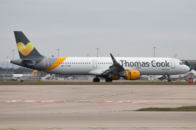 Airbus A321 (G-TCDD) - Between flights to Banjul a relatively short hop to Innsbruck and back.