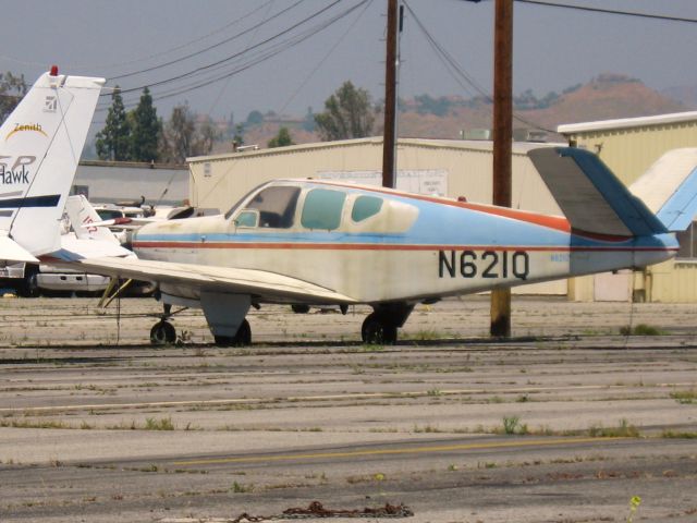 Beechcraft 35 Bonanza (N621Q) - PARKED AT RIVERSIDE MUNI