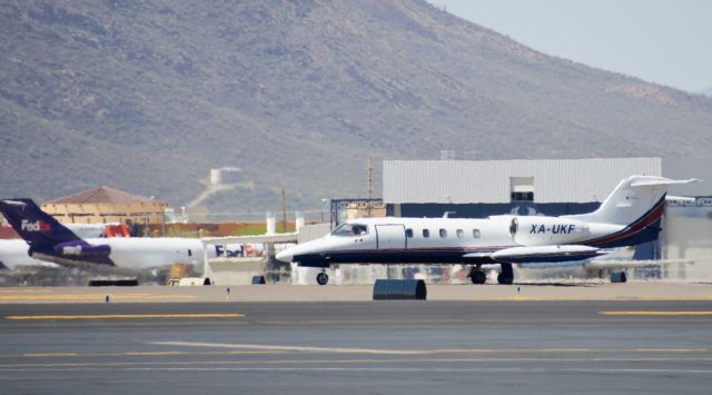 Learjet 35 (XA-UKF) - 04/05/2013 Tucson Az