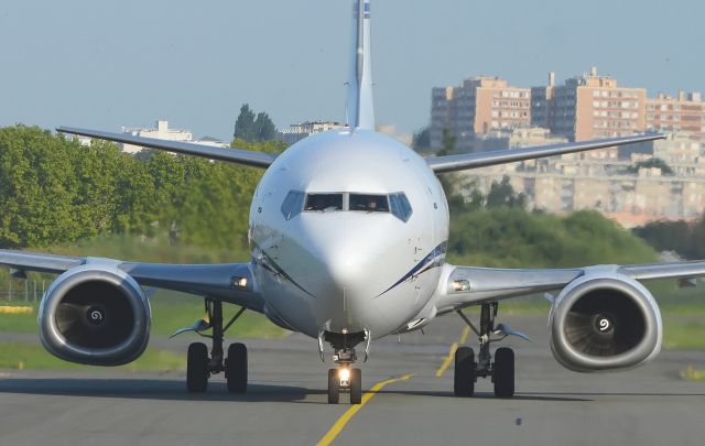 BOEING 737-400 (SX-ATF) - 11/08/2014br /Gainjet Aviation