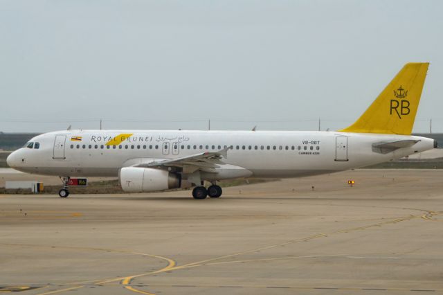 Airbus A320 (V8-RBT) - 11th April, 2014