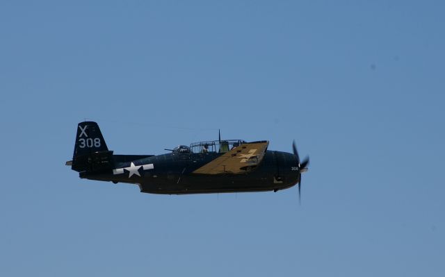 Grumman G-40 Avenger (X308) - Grumman TBF Avenger taking-off