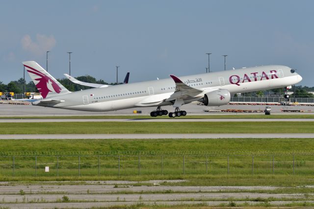 A7-ANK — - Diverted to IND from ORD due wx (TRWs) parked over the top of O'Hare. There was also a Aer Lingus A330-300 EI-EDY that diverted to IND as well. Unfortunately, could not wait for her departure due to her EDCT.