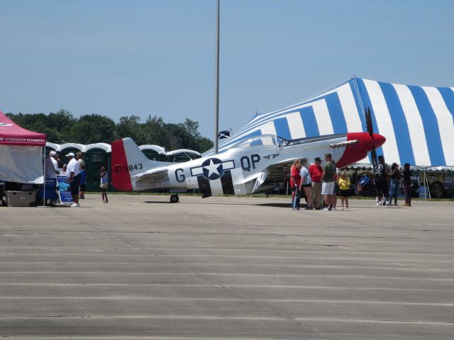 North American P-51 Mustang (SAI10601) - P-51d 47-3843