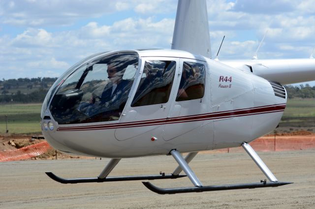 Robinson R-44 (VH-YYG) - Wellcamp Airport open day 28/9/2014