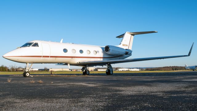 Gulfstream Aerospace Gulfstream 3 (N857PR) - N857PR sitting on the ramp at Winchester Regional Airport 