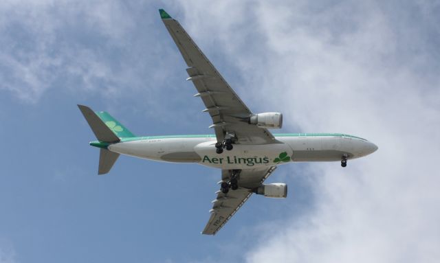 Airbus A330-200 (EI-DAA) - Now with airline markings and titles on belly of plane