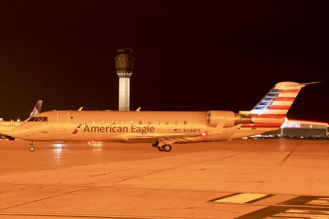 Canadair Regional Jet CRJ-200 (N244PS) - American Eagle/PSA CRJ @ CLE on 30 Jan 2020.