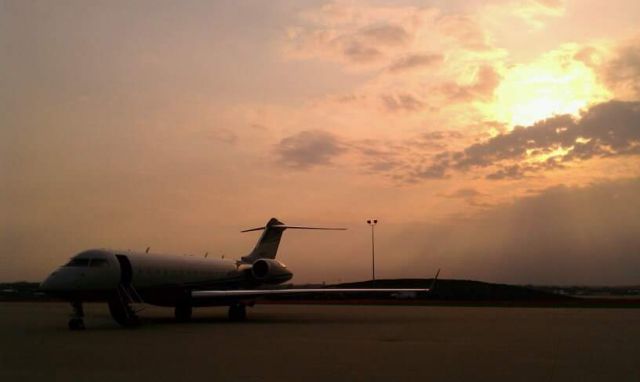 Bombardier Global Express — - TacAir ramp. 