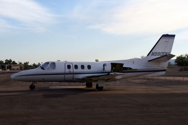 Cessna Citation 1SP (N980DM) - 26-Oct-09