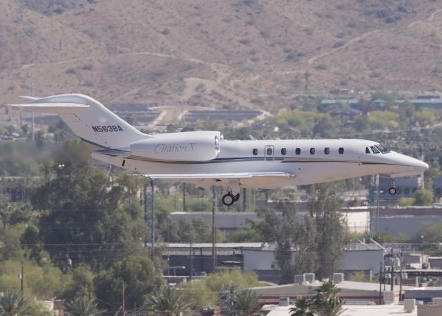 Cessna Citation X (N563BA)